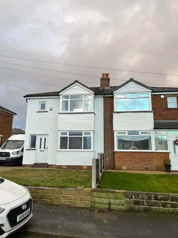 pure white silicone finish - Queensbury